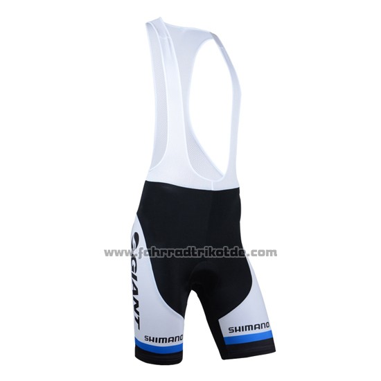 2014 Fahrradbekleidung Giant Shimano Shwarz und Wei Trikot Kurzarm und Tragerhose